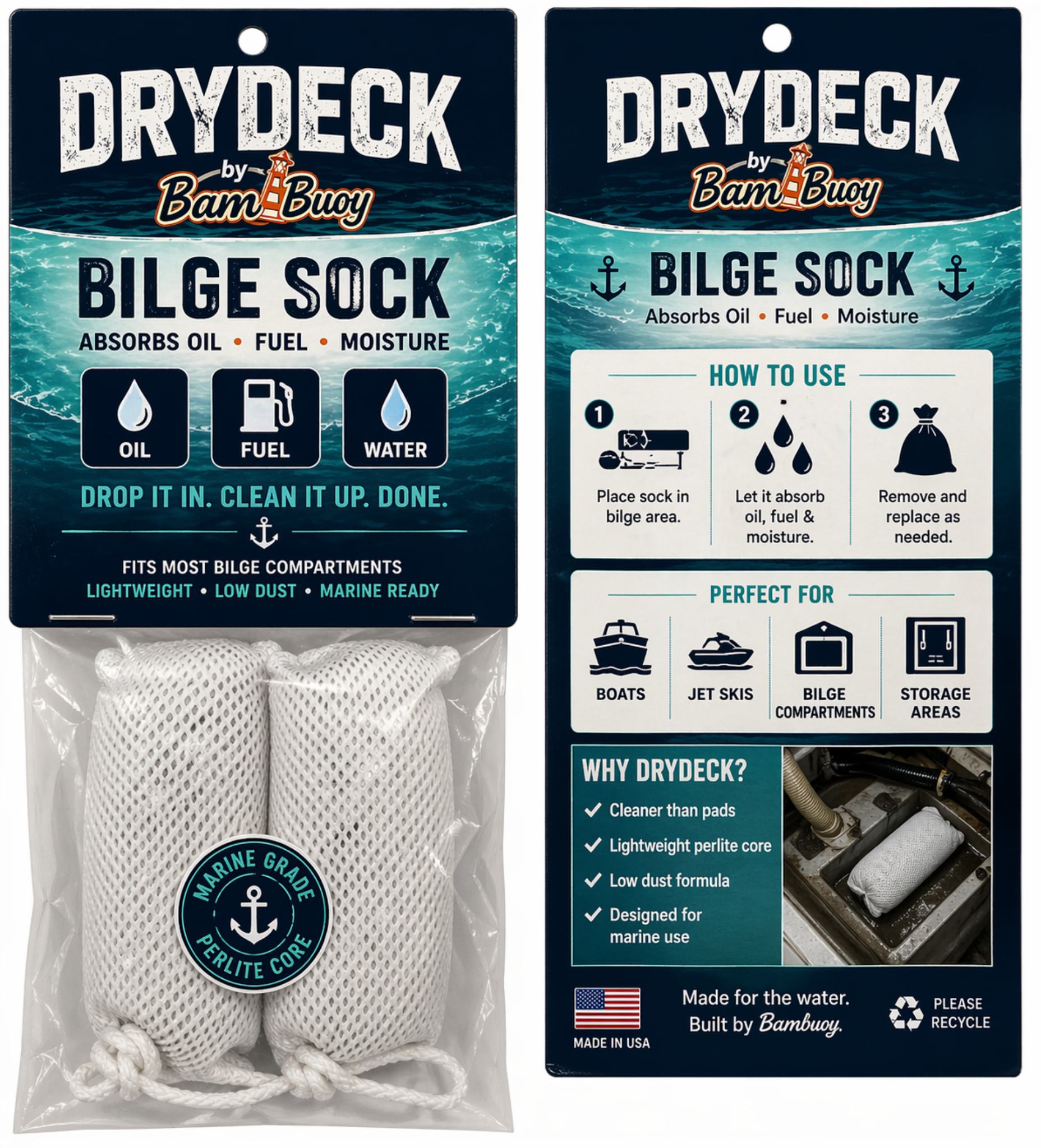 DryDeck Bilge Sock
